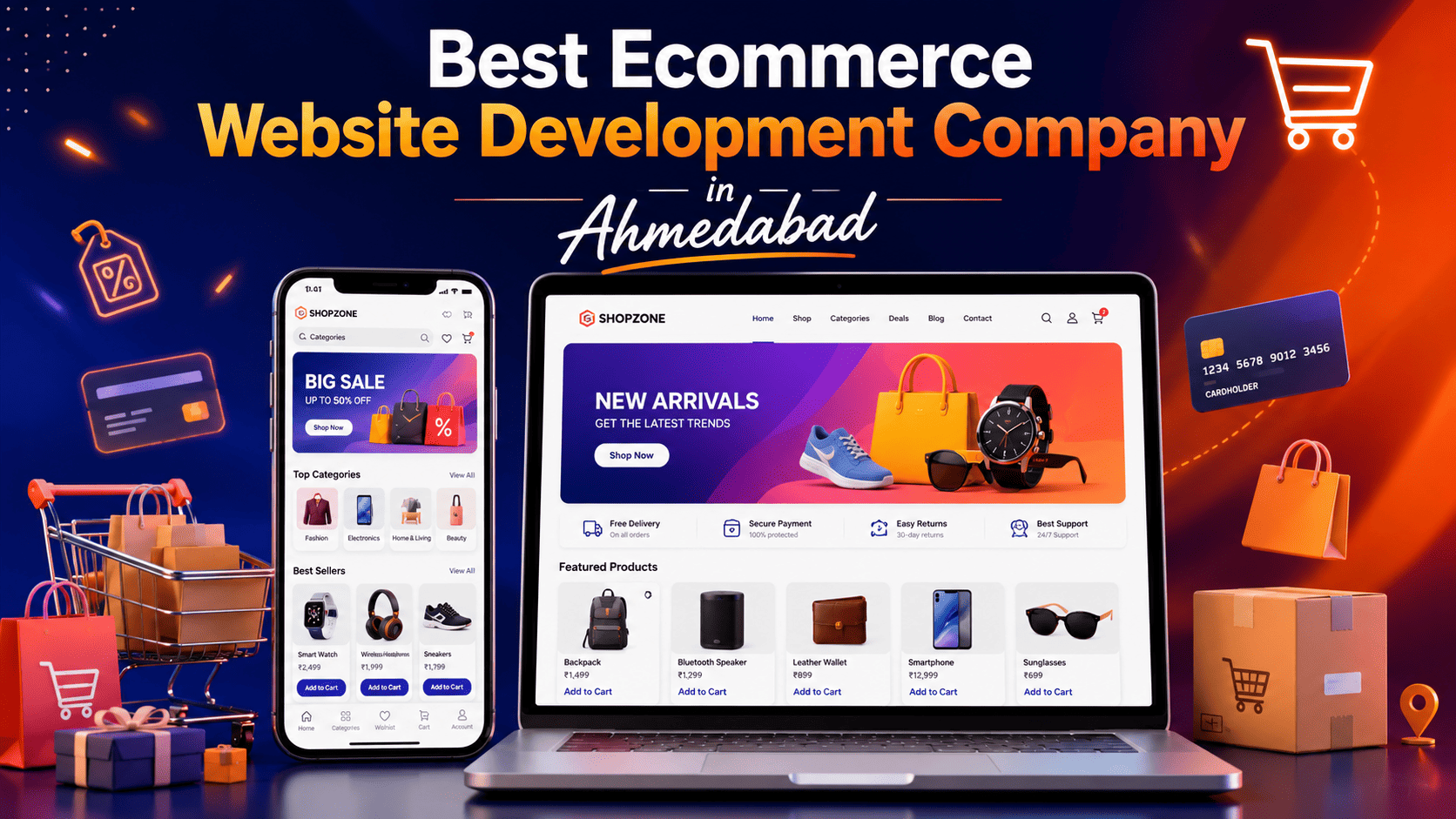 Best Ecommerce Website Development Company in Ahmedabad